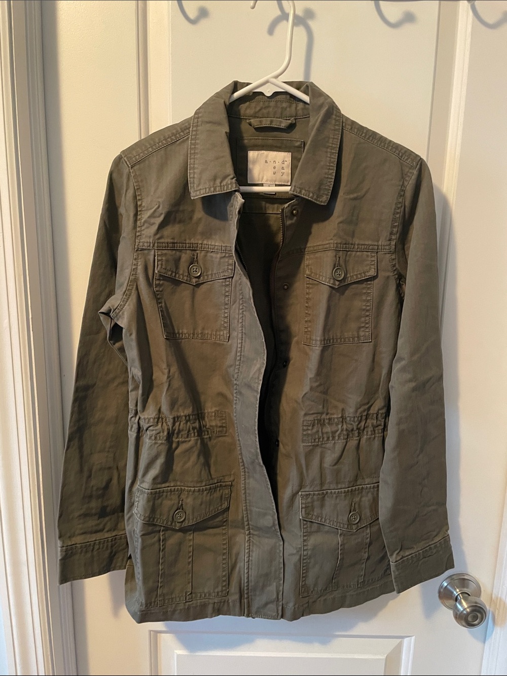 a new day Olive Green Utility Jacket for Women S